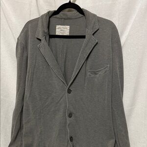 Falconeri Italy Men's Gray Lightweight Shirt Jacket